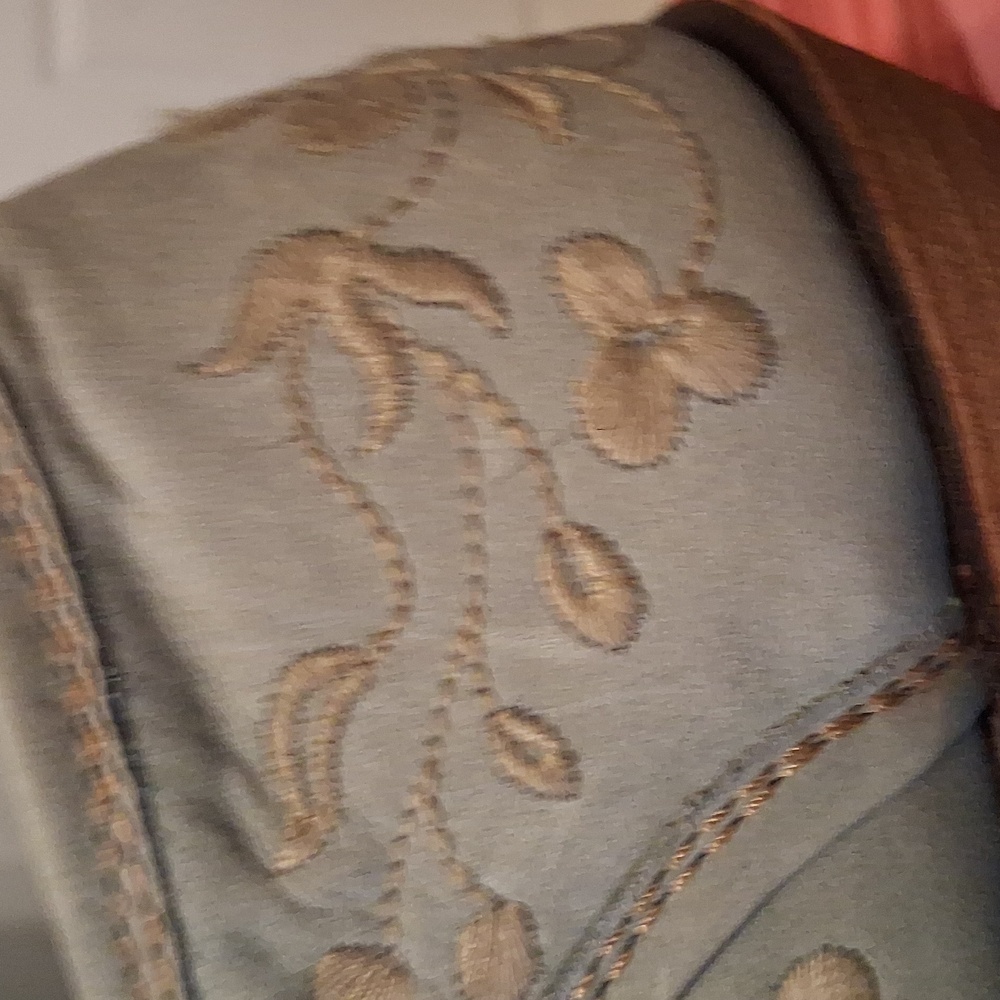 Liberty Black, Gray Blue Leather Boots 7 Boho Festival - Picture 3 of 8